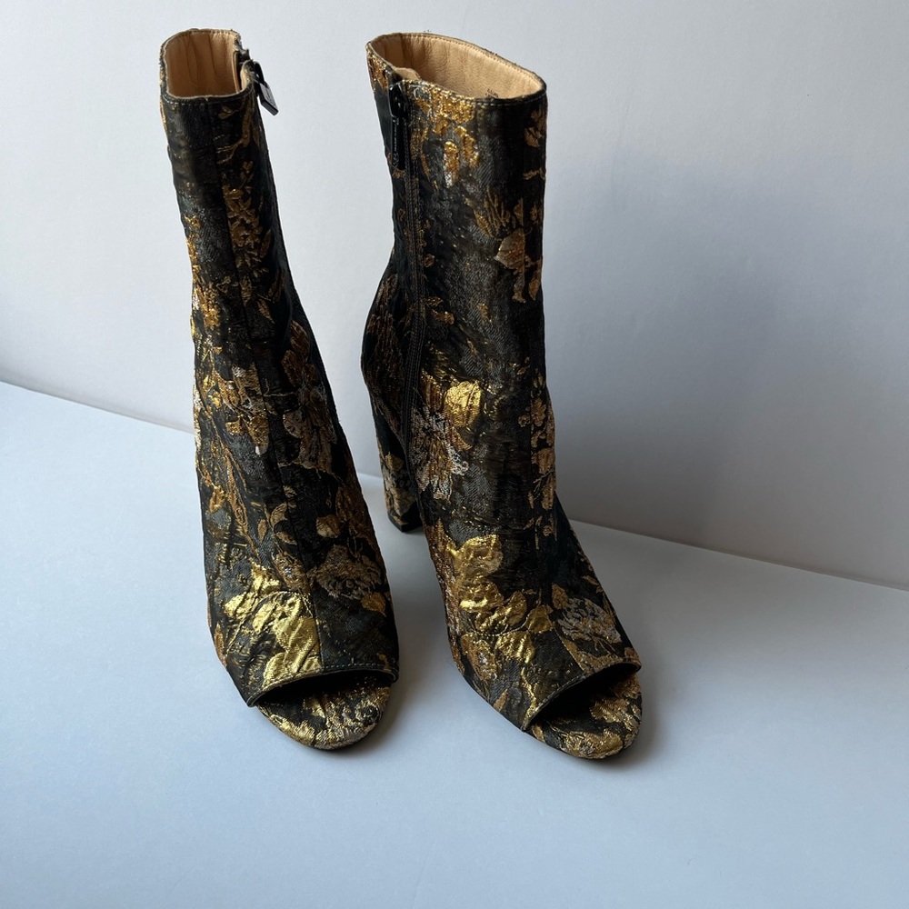 Jessica Simpson Open-Toed, Ankle Boot